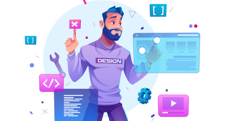 Web development, programmer engineering and coding website